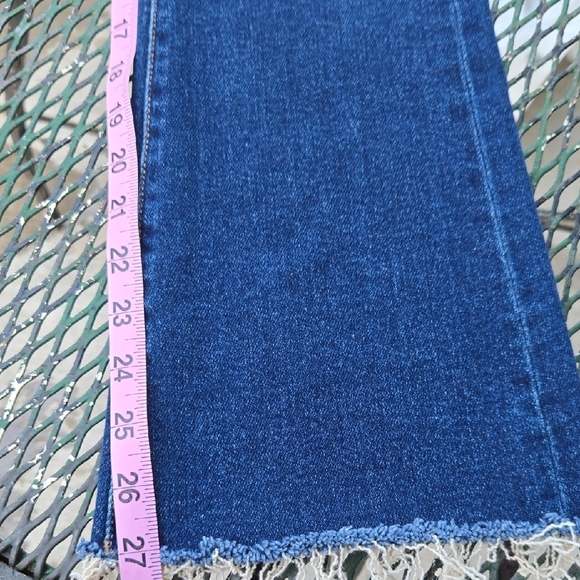 Dear John Blue Flare Wide Leg Jeans - Picture 6 of 8